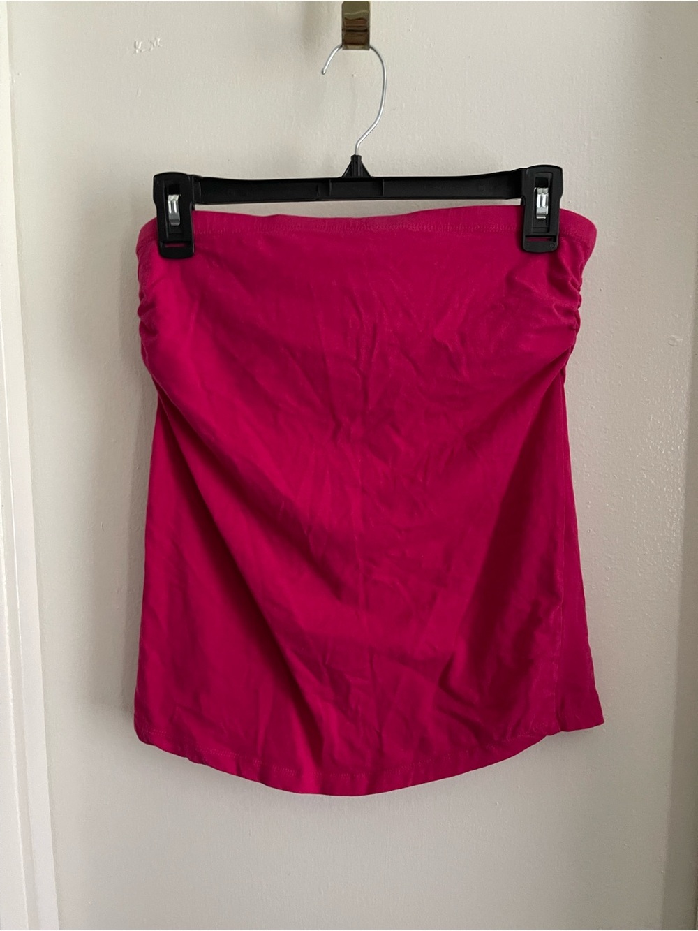 Active Basic Hot Pink Strapless Tube Top